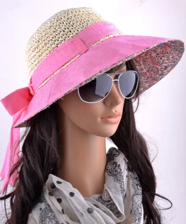 Широкие Большие Полями Sombrero Para El Sol Летние солнечные шляпы женская шляпа женская пляжная шляпа большая шляпа Matahari Topi путешествия - Цвет: A3