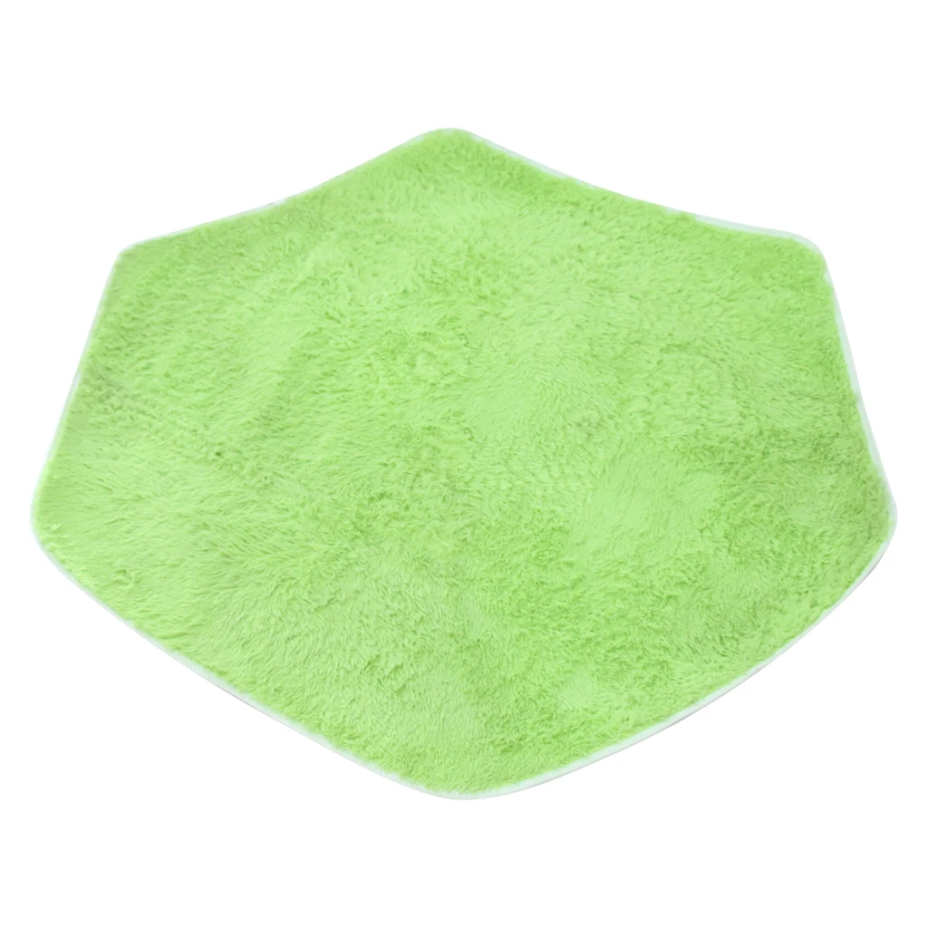 Soft Ice Silk Kids Baby Indoor Playhouse Tent Carpet Rug Pad Bedroom Cushion Floor Activity Toy - Hexagonal Green