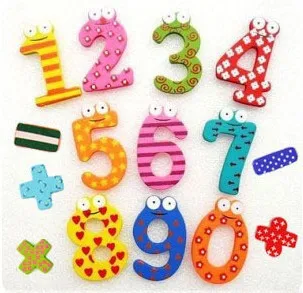 

Children's puzzle digital stickers cartoon digital symbols magnetic stickers toys