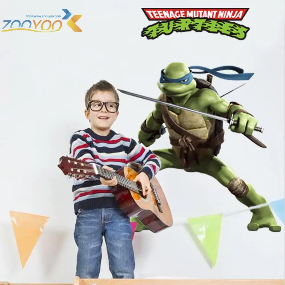 Teenage Mutant Ninja Turtles Rumah Decals 031 Diy Stiker Anak