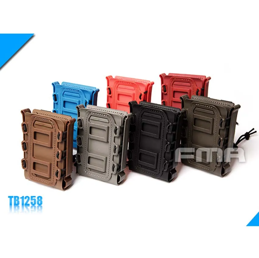 Новый FMA внешний Тактический Soft Shell Скорпион Mag 7 62 подсумок несущей BK/DE/FG TB1258 |
