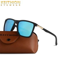 KEITHION Fashion Square Polarized Men's Sunglasses Classic Retro Design High-end Brand Women's Glasses UV400 Mirror Sun glasses KEITHION Fashion Square Polarized Men's Sunglasses Classic Retro Design High-end Brand Women's Glasses UV400 Mirror Sun glasses