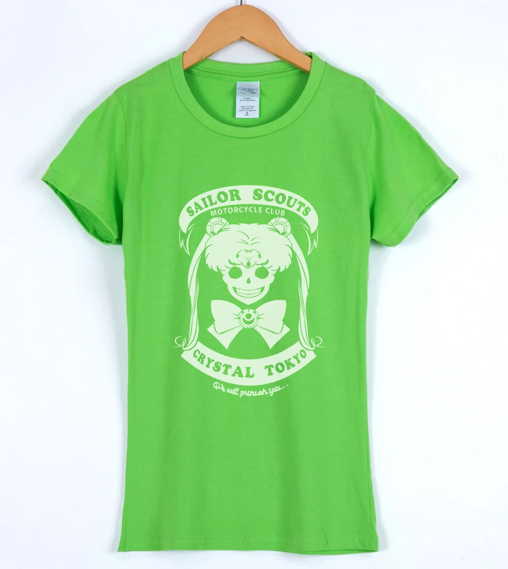 Kartun Sailor Moon 2017 Wanita T Shirts Jepang Kawaii Keren