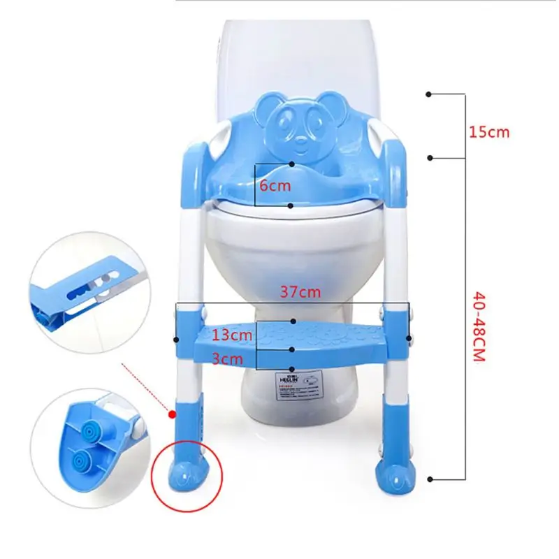 Детский горшок туалет тренировочное сиденье шаг лестница-стул регулируемый тренировочный Туалет