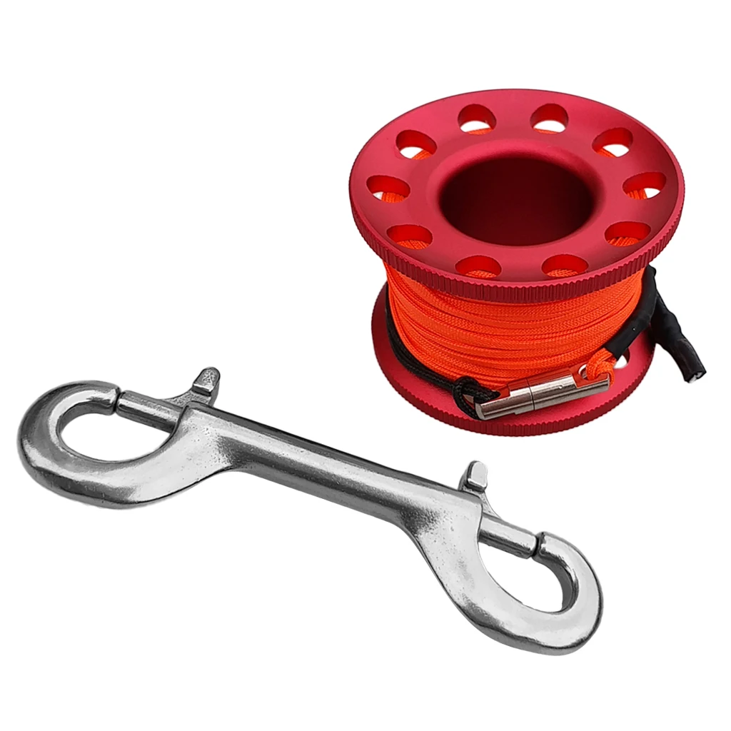 MagiDeal Perfeclan Scuba Diving SMB Surface Marker Buoy Signal Tube & Dive Reel Spool Scuba Diving Accessories