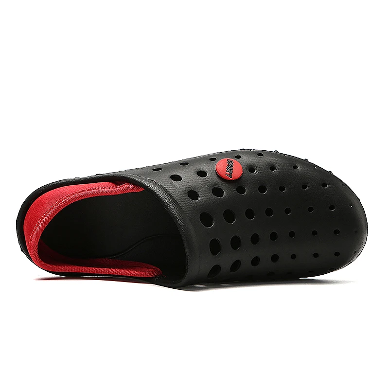 Hole Shoes Men Shoes Male Sandals Crocse Summer Shoes Sandalias Hombre Slippers Sandalet Clogs Sandles New 2019 Croc Mens Shoes