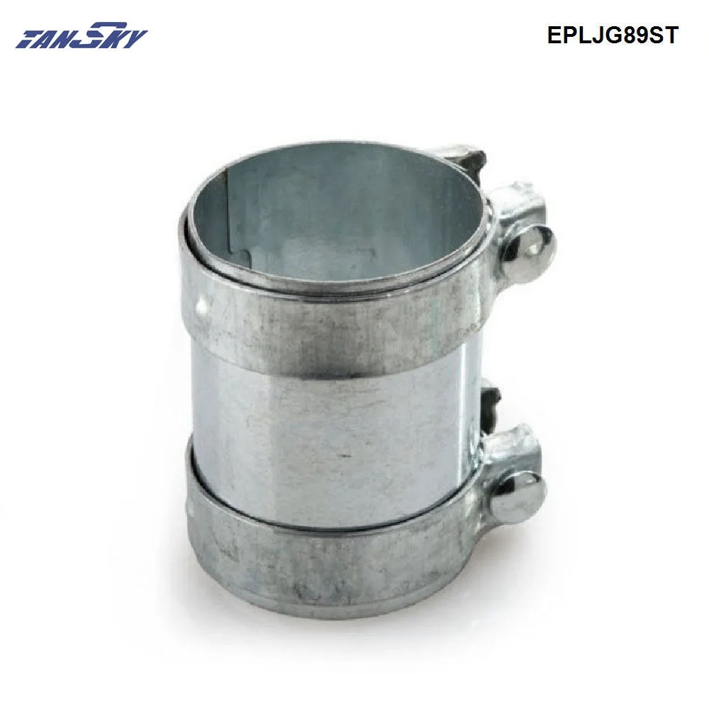 89mm O.D 3.5" Exhaust Connector Coupler 304 Stainless Steel Adapter