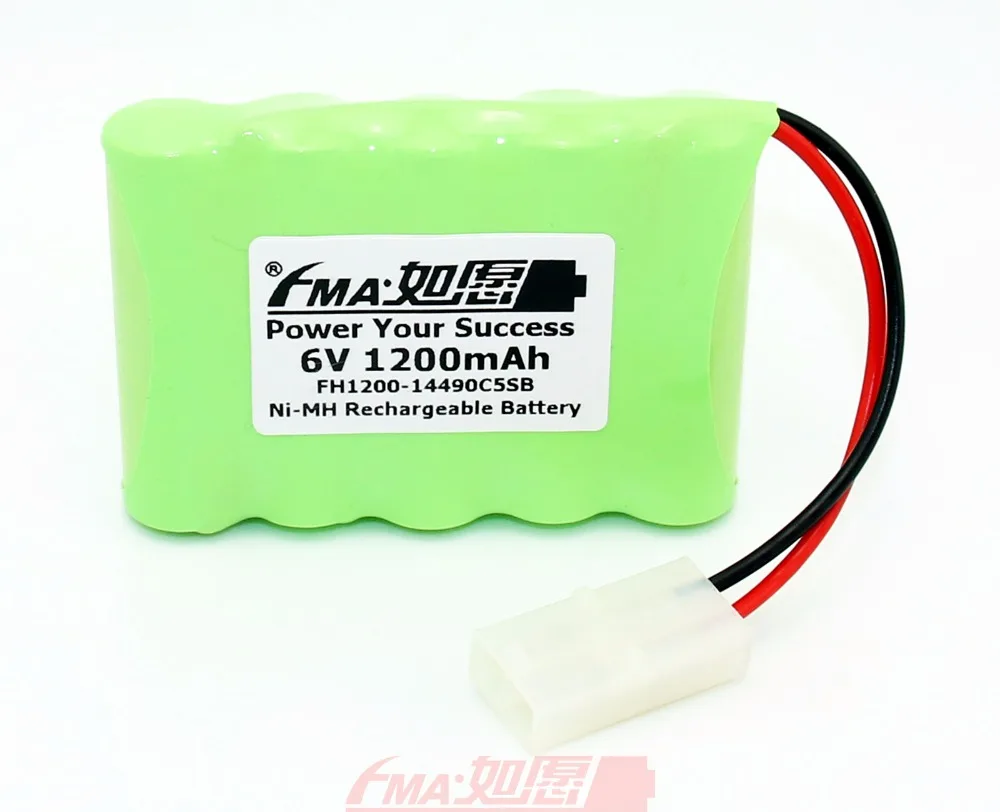 Home Alarm system Backup Power Ni MH AA 6V 1200mAH Rechargeable Battery