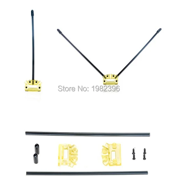 Mini Cc3d Rc Antenna Pedestal Antenna Box For Qav250 Rc Mutirotors With