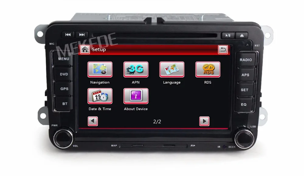 Top Europe warehouse Car dvd player Radio Stereo for Volkswagen golf 6 touran passat B7 sharan Touran polo tiguan GPS Navigation RDS 19