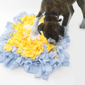 

New Soft Pet Dog Mat Smell Snuffle Trainning Nose Work Feeding Foraging Mat Washable Pet Dog Playing Mats 38x38cm