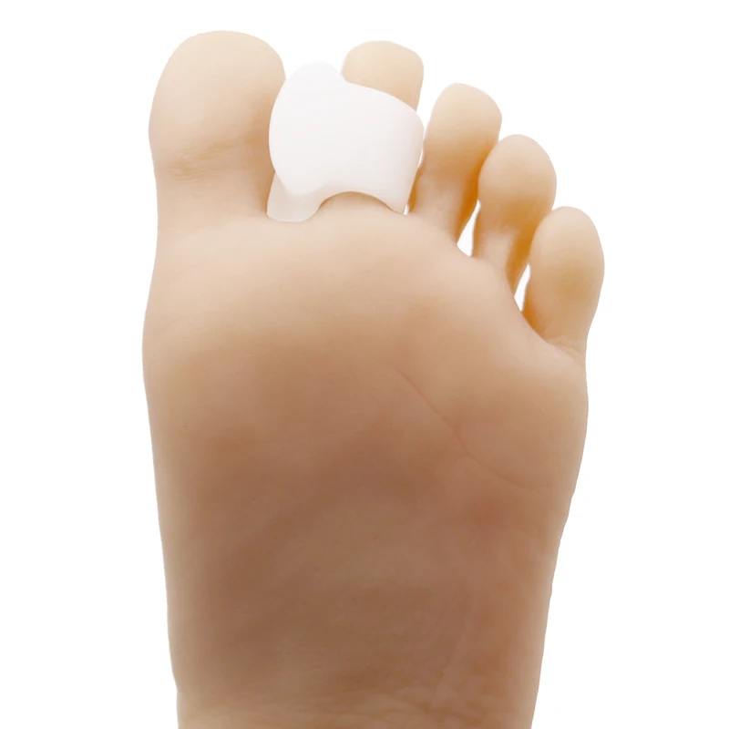 2pcs=1 pair Gel Foot Care Tool Bunion Corrector Bone Big Toe Protector Hallux Valgus Straightener Toe Spreader Pedicure