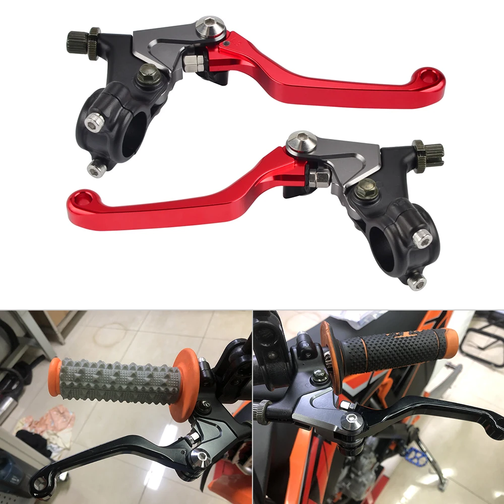 Short Brake Clutch Levers For Suzuki DR100 125 200 250 370 400 500 DS100 125 250 50 PE175 250 400 TS90/100 Honcho Etc Dirt Bikes