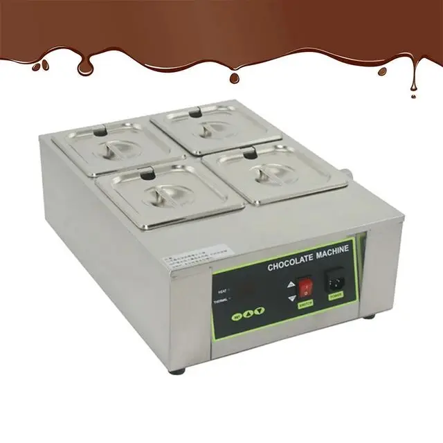 

4 Lattice Chocolate Melting Pot/ chocolate melting furnace