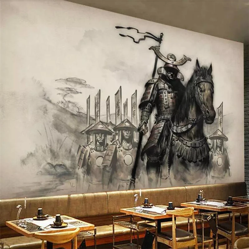Mural Wallpaper Horse-Horse Chinese Papel-De-Parede Beibehang Custom Restaurant Retro