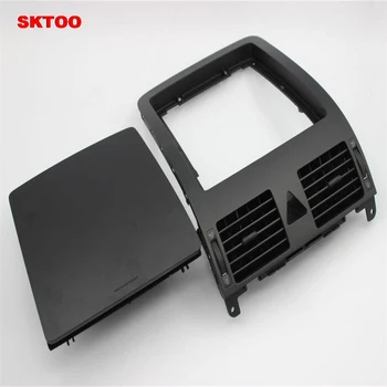 

SKTOO For VW Touran 2005-2010 dashboard storage box center console with cover debris box dashboard air conditioning outlet