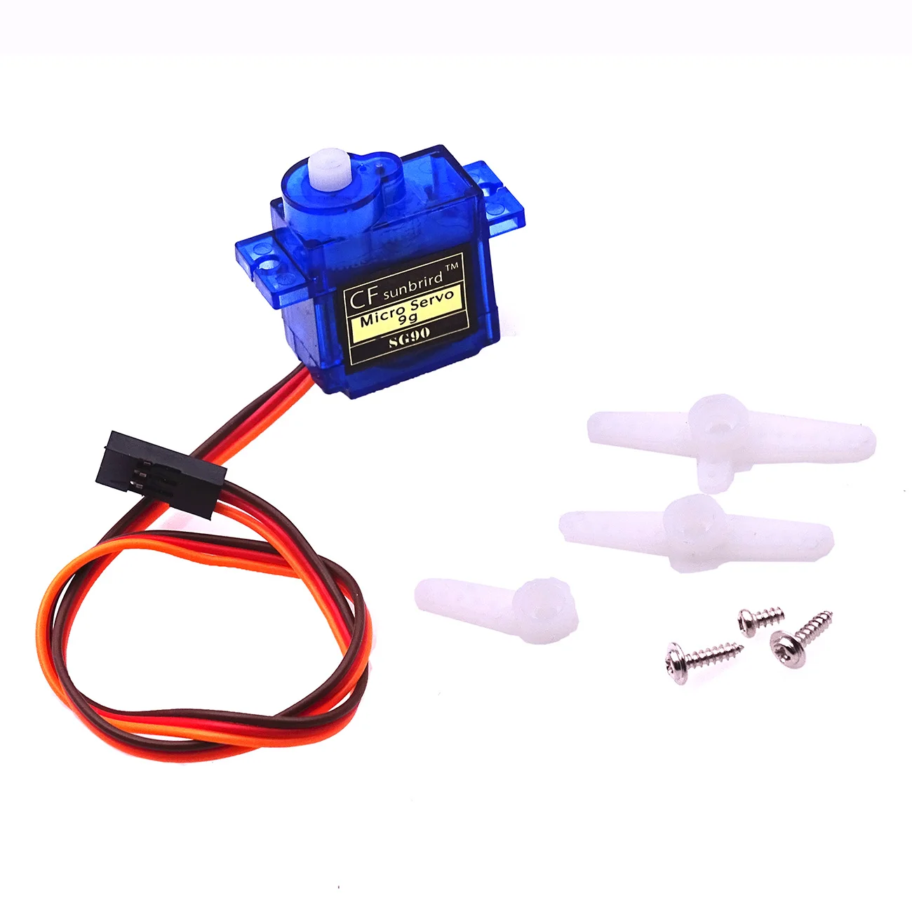 

50PCS/Lot CFsunbird Rc Mini Micro 9g 1.6KG Servo SG90 for RC 250 450 6CH For Helicopter Airplane Aeroplane Car Boat