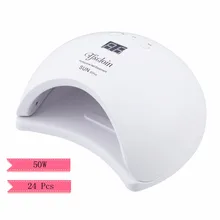 Новинка 50 Вт Sunx1 плюс светодиодная УФ лампа 24 светодиода Сушилка для ногтей все типы Гель-лак быстрая сушка Маникюр Профессиональный отверждения ногтей инструменты