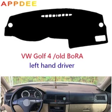 APPDEE Car dashboard covers For VOLKSWAGEN VW GOLF 4 1997-2003 /Old BORA 2006 years left hand drives dashmat pad dash cover