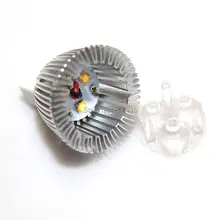 3x1 Вт CREE Светодиодный точечный светильник s с регулируемой яркостью MR11 Светодиодный точечный светильник 3 Вт 450LM супер яркий светодиодный светильник 12 В постоянного тока теплый белый холодный белый 12 шт