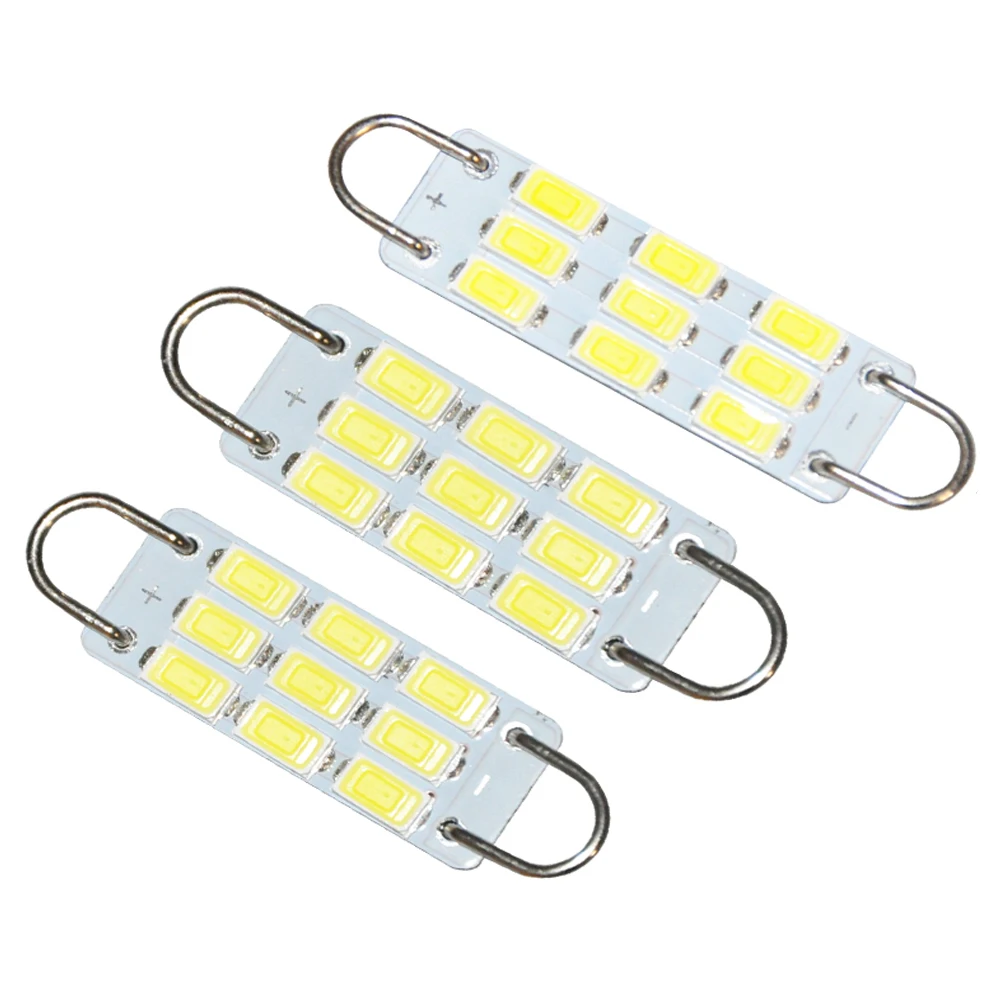 10 шт. гирлянда купол 39 мм 42 44 9SMD 5630 белый жесткий светодиодный светильник с картой