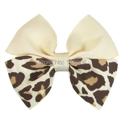 Grosgrain Ribbon 2 tone Pinwheel Hair Bow Clips.jpg