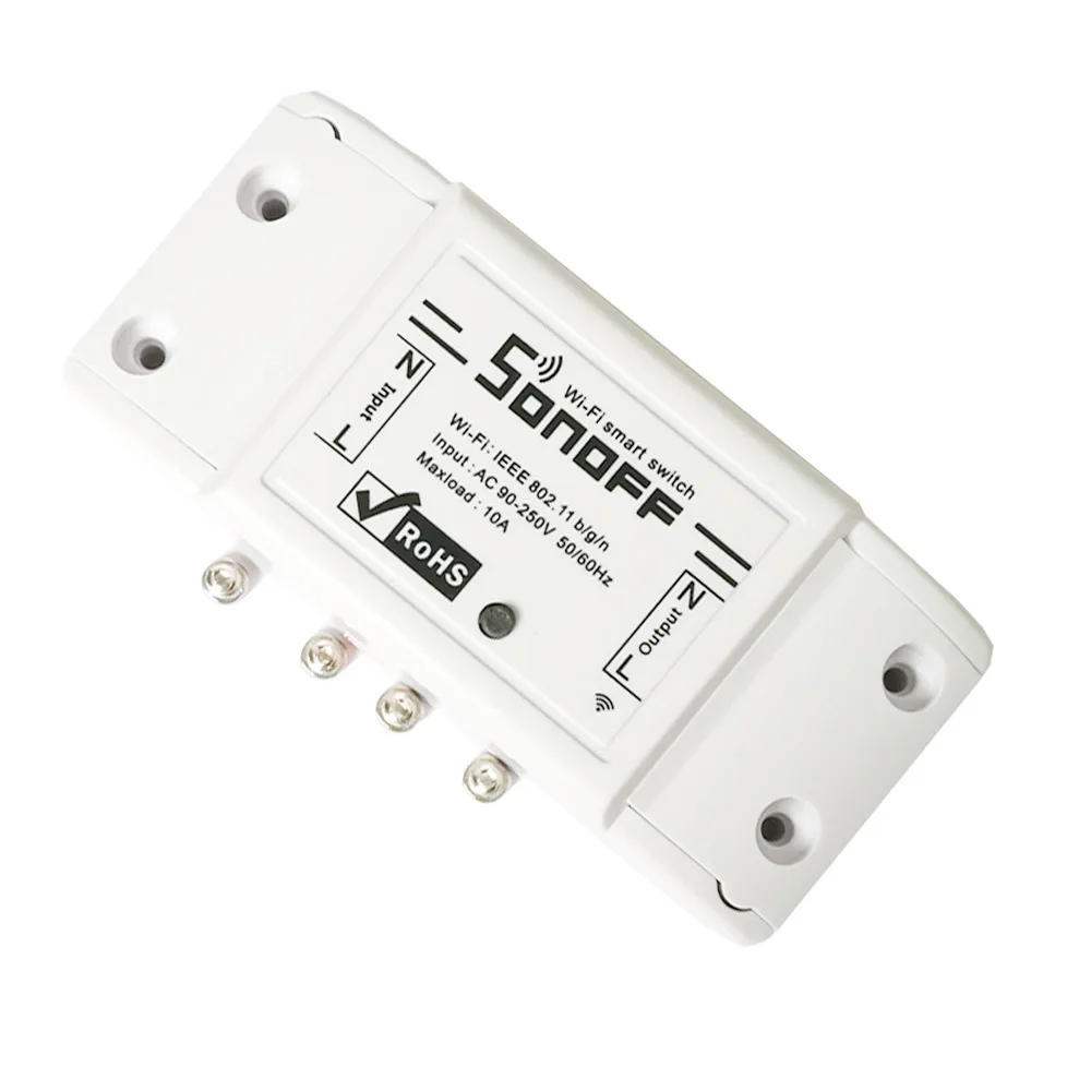  Itead Sonoff Basic Wifi Switch DIY Wireless Remote Domotica Light Smart Home Automation Relay Module Controller Work with Alexa