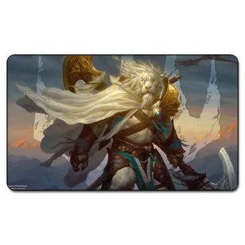 

(AJANI STEADFAST PLAYMAT) Many Choice 35X60CM MGT Games Playmat Magic Card Games Playmat With Free Gift Bag YGO