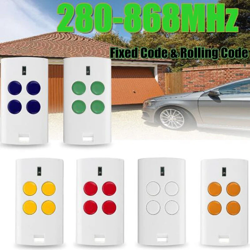 

280-868mhz Auto scan Multi frequency garage gate remote controller Universal remote control duplicator command rolling code