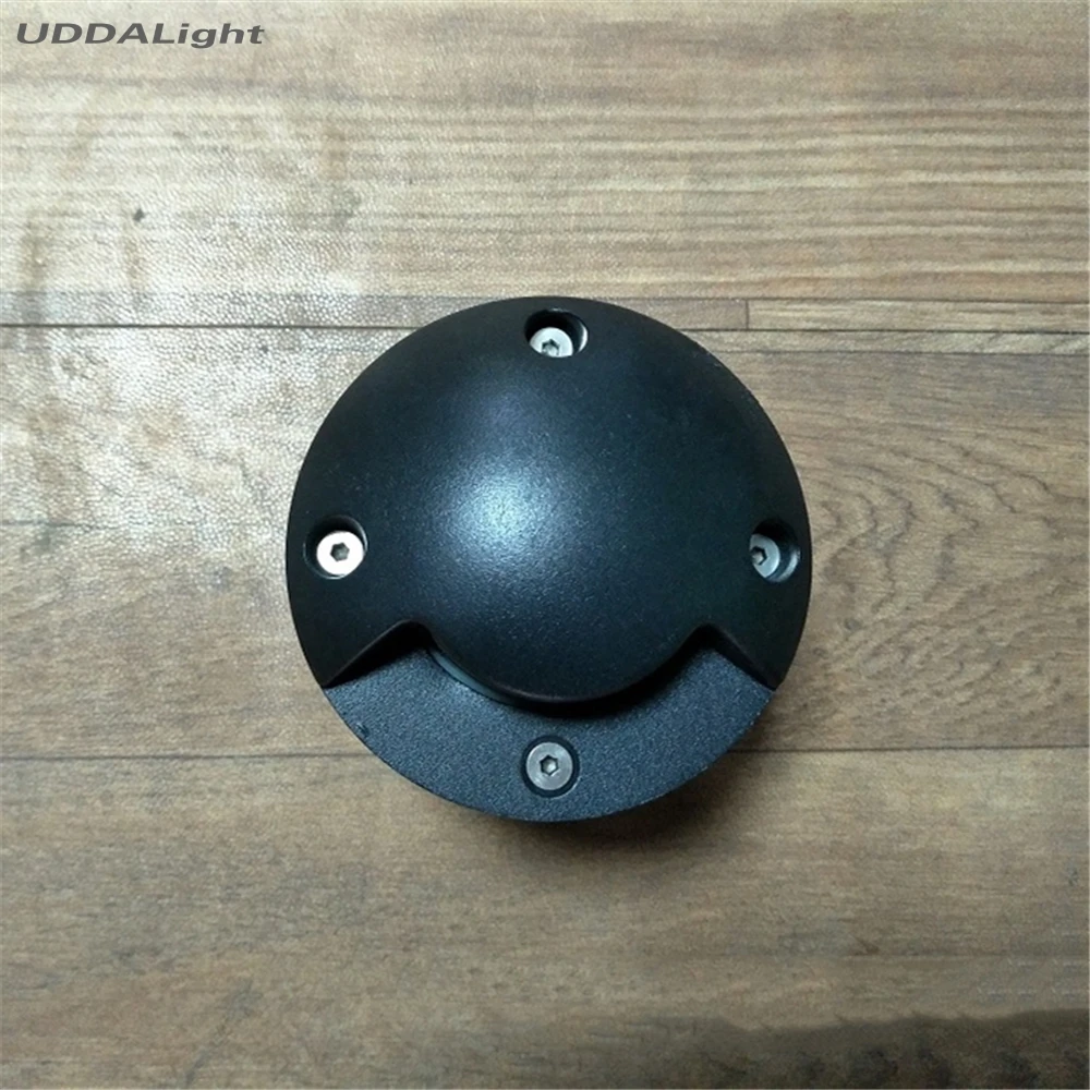 Conduziu a Luz à Terra Subterrânea 2 3 4 Iluminação Lateral 100*90mm Preto Ip67 Jardim Ac12v 5w 1 - 12 Lâmpadas subterrâneas