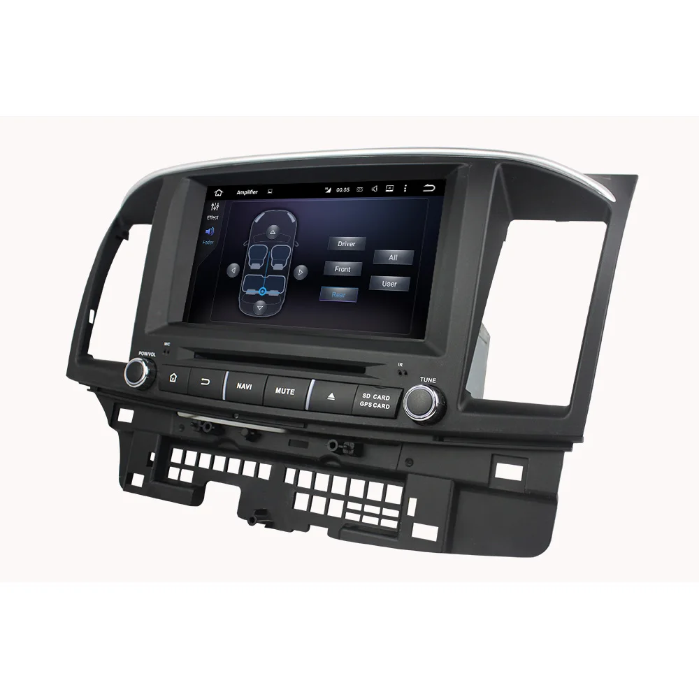 Best KLYDE 8" 8 Core Android 8.0 For MITSUBISHI Lancer 2014-2015 Car Radio 2+16GB 4+32GB 4+64GB Multimedia Audio Stereo 1024*600 3