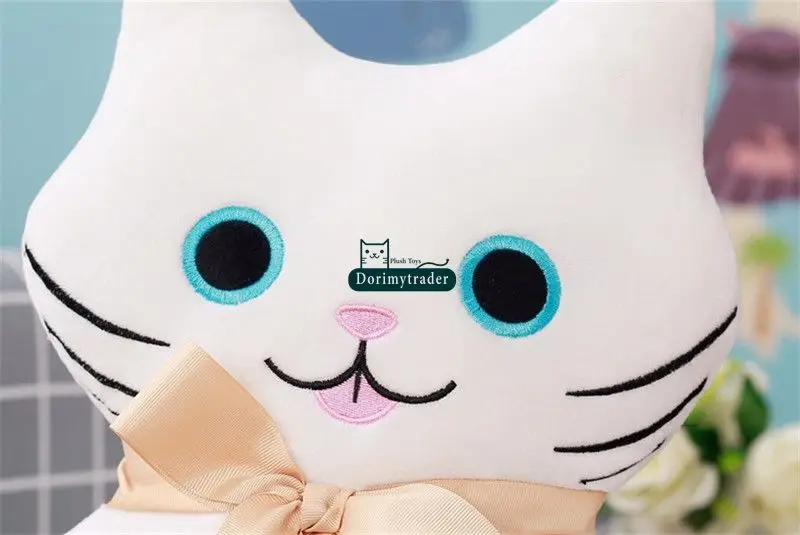 Dorimytrader New Anime Cat Plush Pillow Toys Giant Cuddly Soft Cats Doll Baby and Lover Present 100cm 39inches DY61669 (14)_1