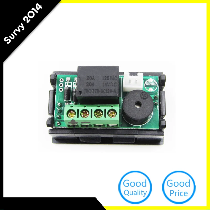 

W1209WK -50-110C Digital LED Thermostat Temperature Controller Temp Relay Control Board Module 12V DC + NTC Sensor