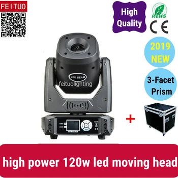

with fly case LED Moving Head 120w Spot Light Professional DJ Pattern LED Spot Moving Head Stage Light