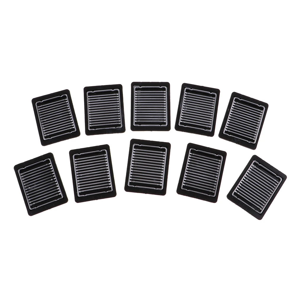 10pcs 1/12 Baking Tray Comal BBQ Furniture Dollhouse Miniature Kitchen Life Scenes Decoration