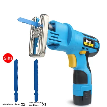 

Mini hand 10.8V Lithium battery rechargeable curve electric saw Woodworking Power Tools