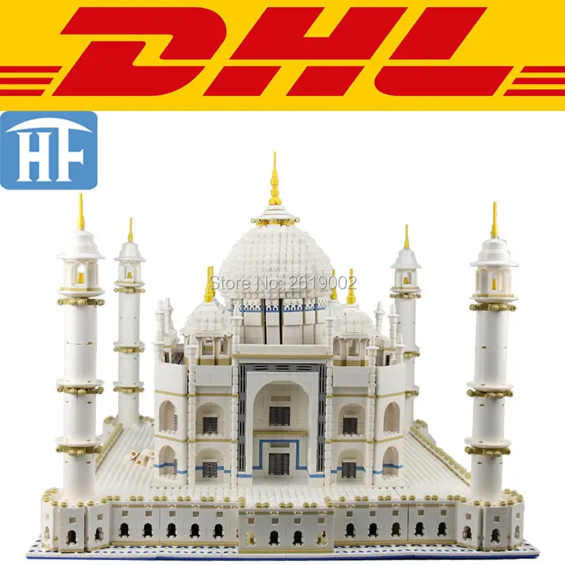 

2017 New 5952Pcs Creator The taj mahal Model Building Kit toy Blocks Brick Compatible Children Toy Gift 10189