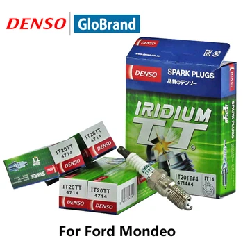 

DENSO Car Spark Plug For Ford Focus1.8/2.0L Mondeo 2.0L 04-06Yr 2.5 Mazda6 04Yr Lotus L3 L5 Iridium Platinum IT20TT