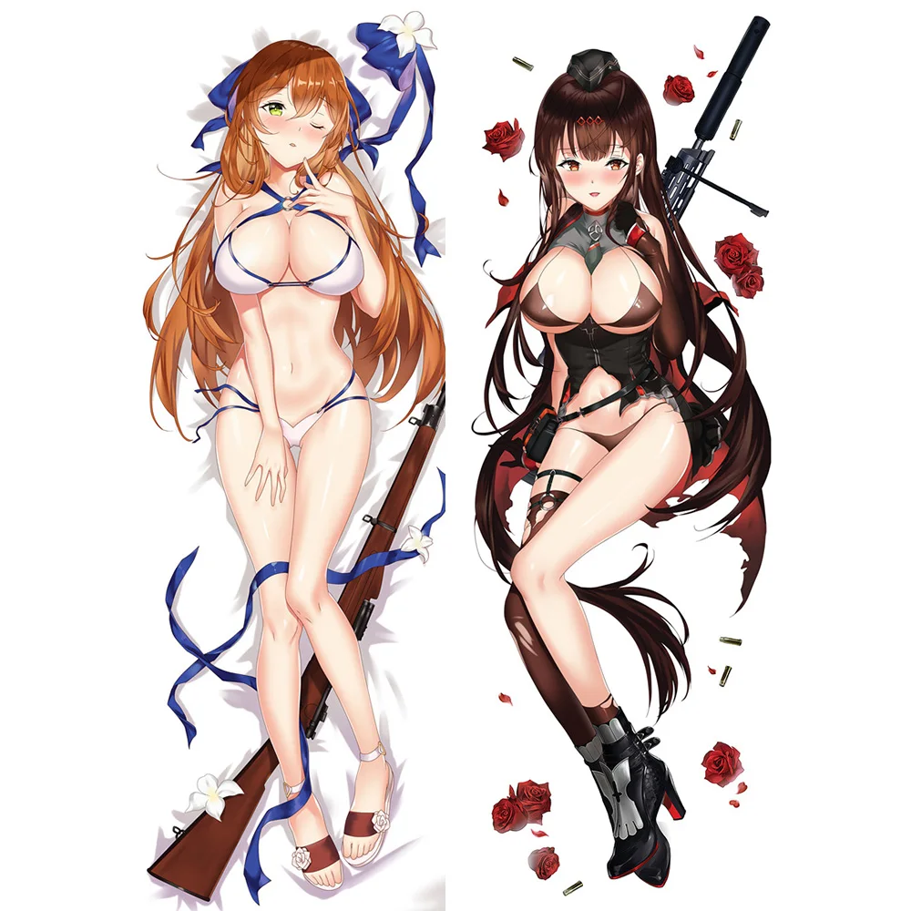 Чехол для подушки dakimakura hug девочек с изображением персонажей аниме waifu pillow