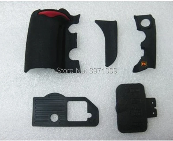 

Free Shipping! D700 5 PIECE FRONT/REAR/ GRIP RUBBER with USB rubber SET NEW REPAIR PARTS OEM For NIKON