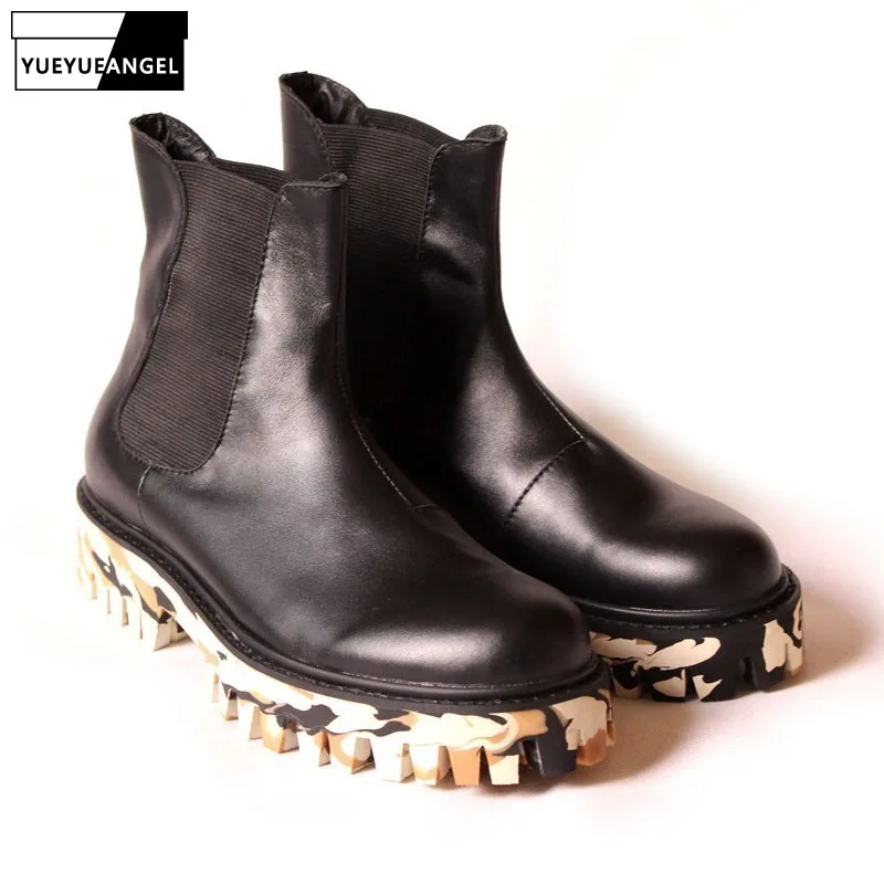 Buy New Winter Footwear For Men Black Camouflage