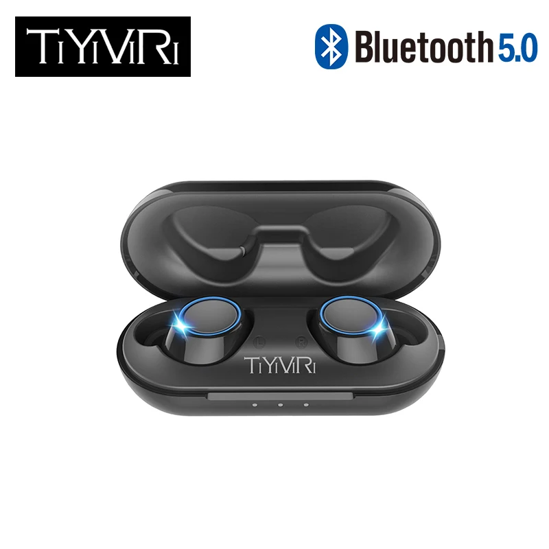 

Wireless Headphone Bluetooth 5.0 Earbuds Stereo Earphone Waterproof Hands-free with Charging Box With Mic Earbud for Smart Phone