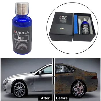 

CARPRIE Coating solution 2019 new Hot Sale Car Multi-Purpose Brilliaire Ceramic Coat 30ML 10H Hydrophobic Glass Coating Set 9522