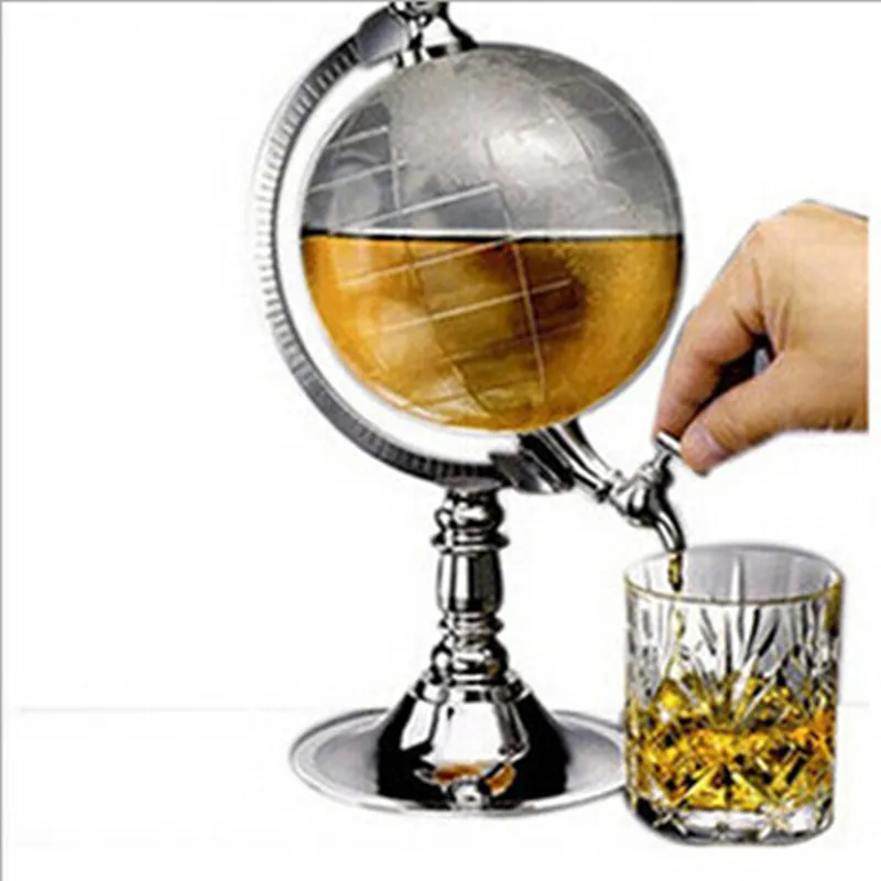 Горячая Распродажа 3 шт обои зд Творческий мини-Глобус вода/напитка личности пиво машина