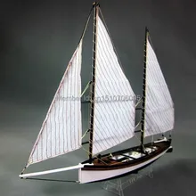 NIDALE модель хобби парусник деревянный набор для моделирования: Sacle 1/2" Sharpie" 1870 модель корабля