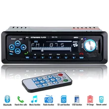 Auto Radio Stereo Mp3-player Digital Bluetooth 60Wx4 FM Audio Musik USB/SD mit In Dash Aux-eingang USB Hände Anruf radios