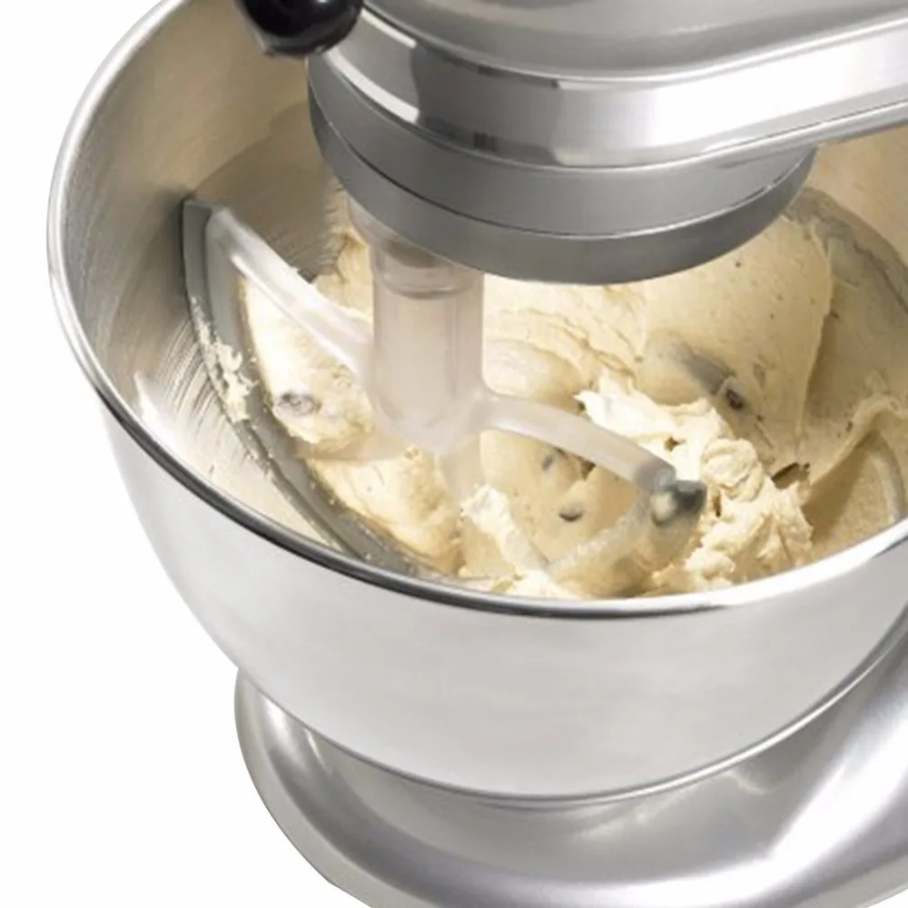 

New hots Beater Blade for 5-Quart Kitchen Aid Bowl Lift Mixer Baking Tools Kitchen Mixer Accessories with Square Shape