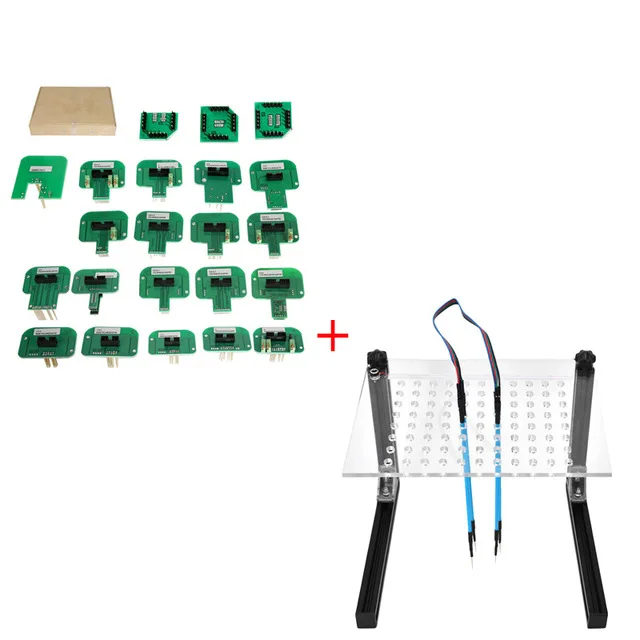 

KTAG KESS KTM Dimsport BDM Probe Adapters Full Set with LED BDM Frame with Mesh 4 Probe Pen for FGTECH BDM100 KESS KTAG K-TAG EC
