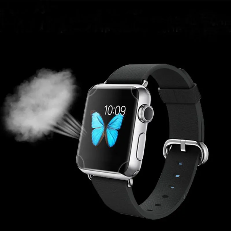 2 x TPU (не стекло) мягкая защитная пленка с полным покрытием для iwatch Apple Watch Series 1/2/3 38