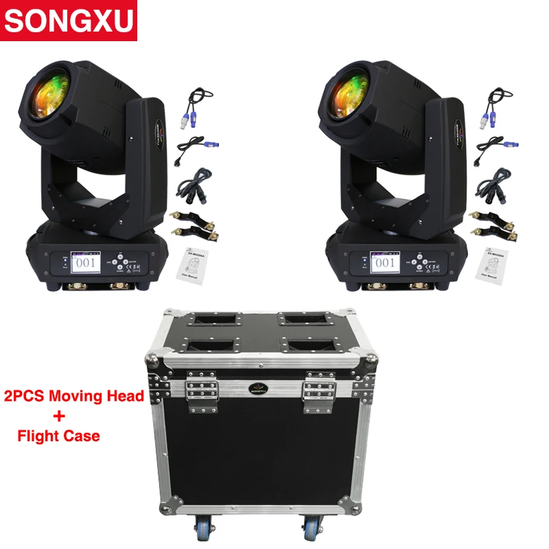 

LED 200w Moving Head Beam Spot Wash Stage Light LED Lyre Road case package Party Light DJ stage light/SX-MH200A